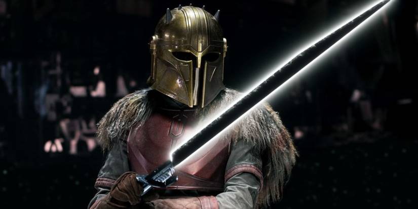 the-armorer-the-book-of-boba-fett-star-wars-mandalorian-darksaber