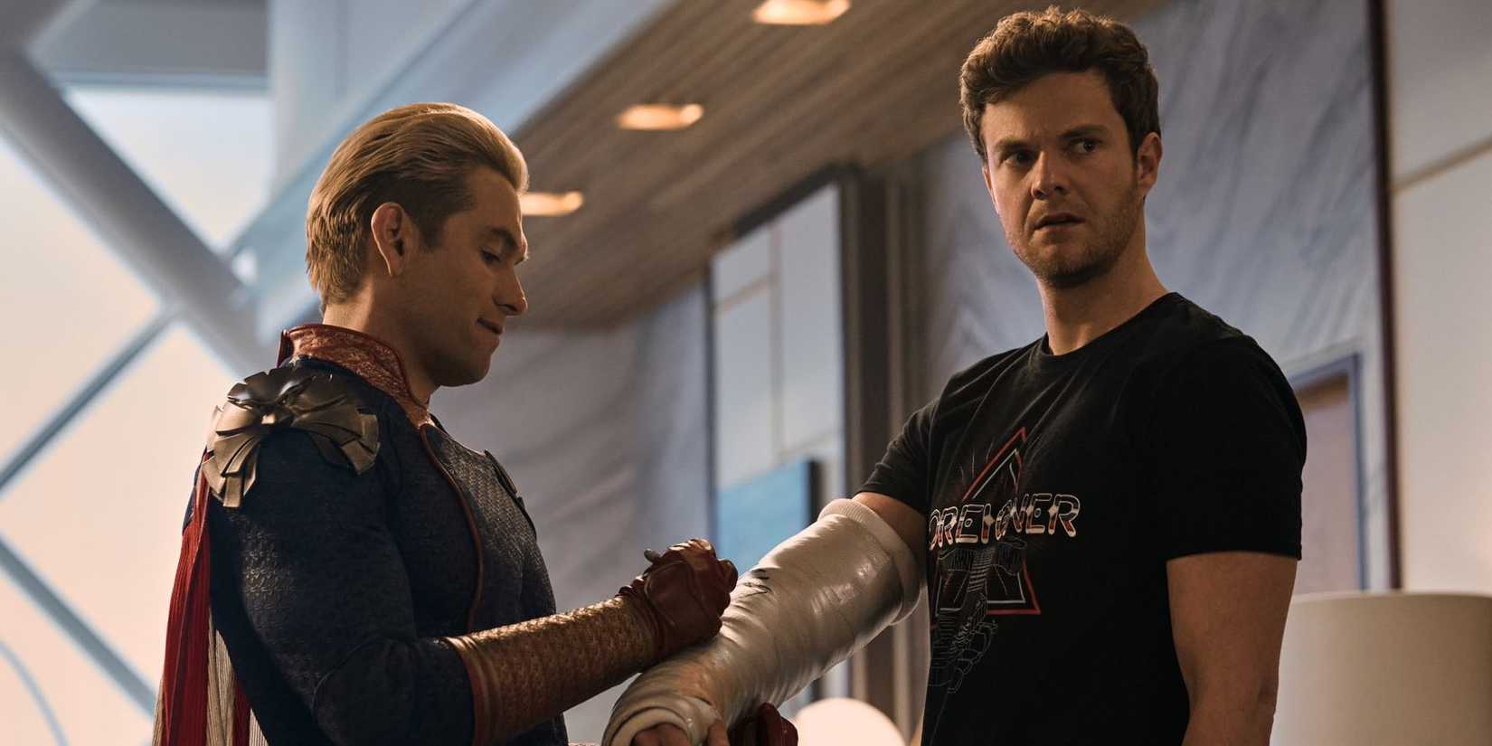 The Boys Season 5 Homelander and Hughie Eric Kripke