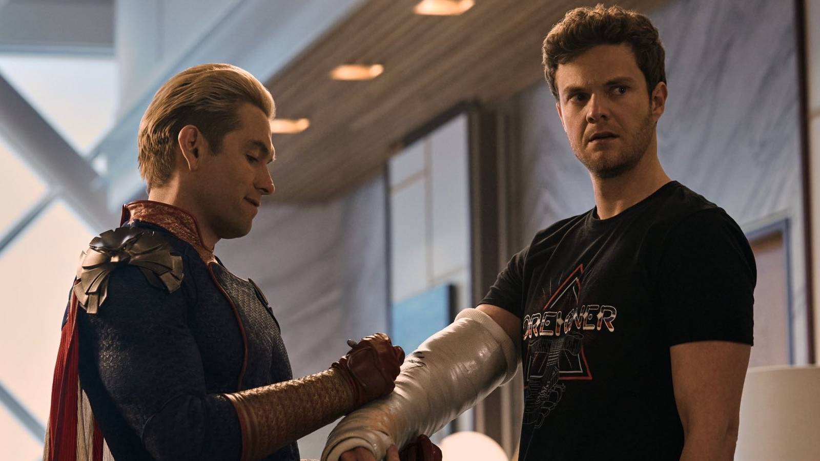 The Boys Season 5 Homelander and Hughie Eric Kripke