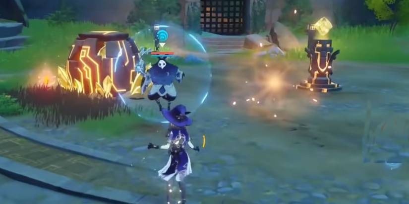 The combat in the Guhua Landscape Quest