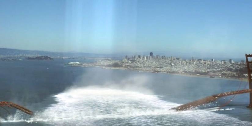 The Core (2003)_Bridge Fall