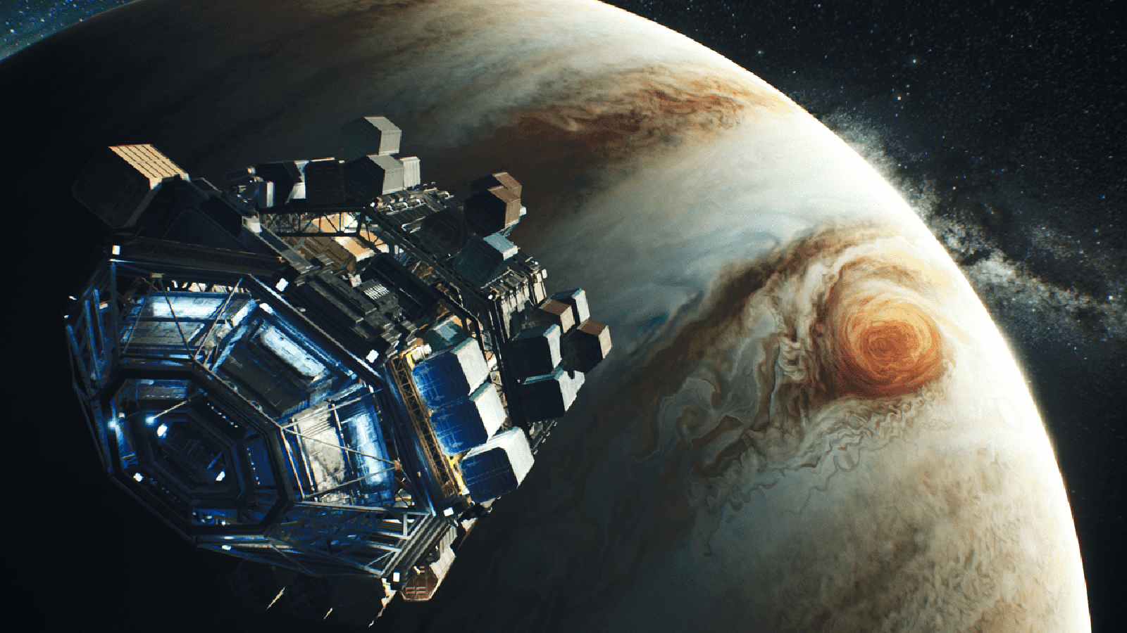 the expanse telltale series space station jupiter