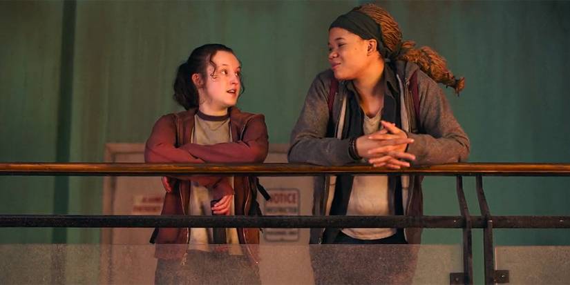 The Last of Us Episode 7 Ellie and Riley Mall