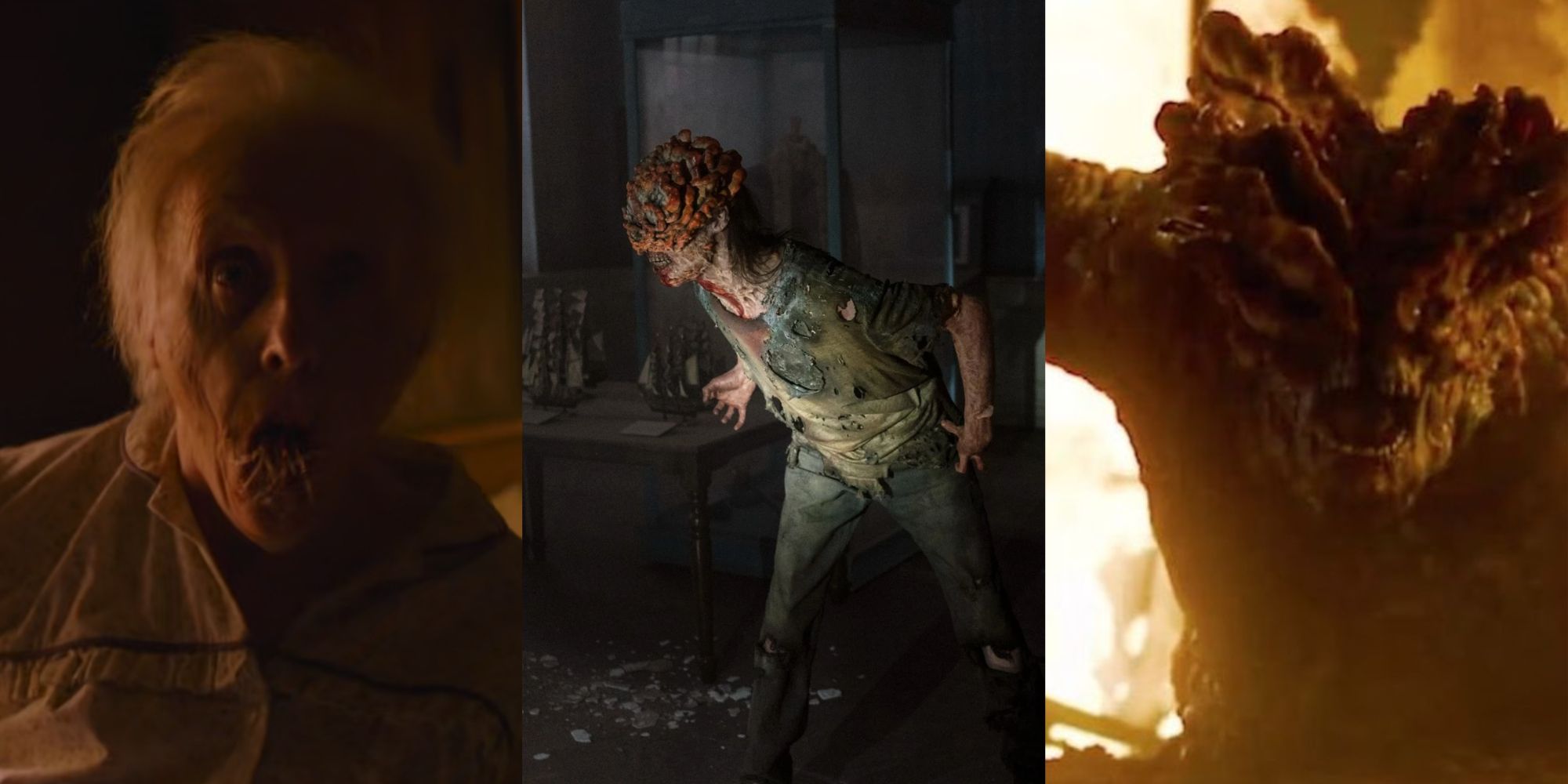 Main feature image showing the infected on HBO's The Last of Us.