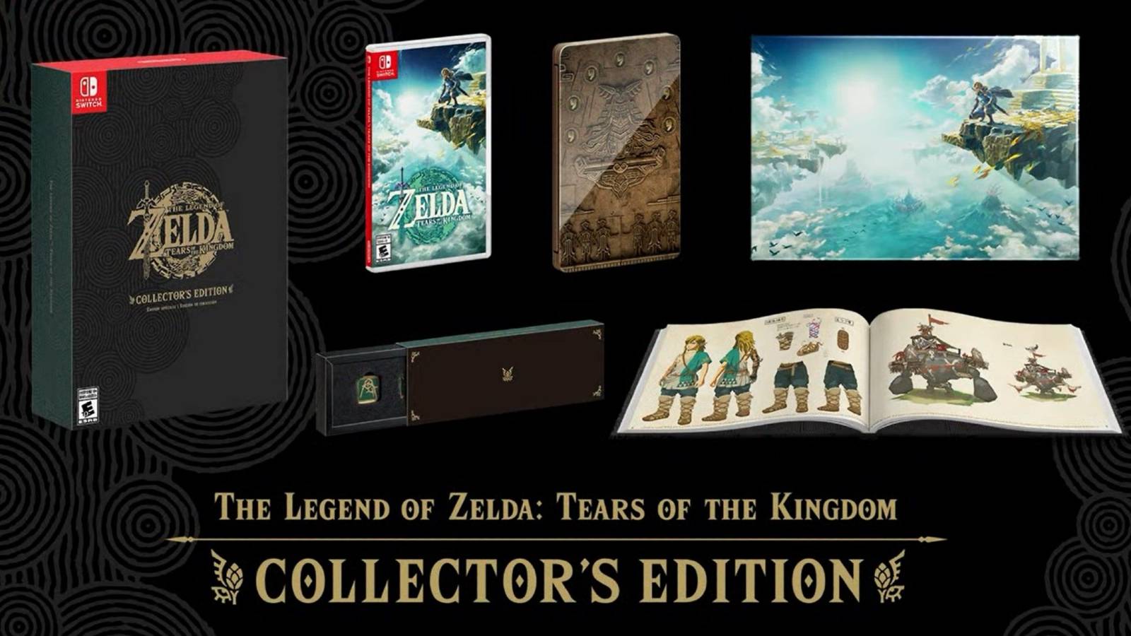 The Legend of Zelda Tears of the Kingdom Collectors Edition