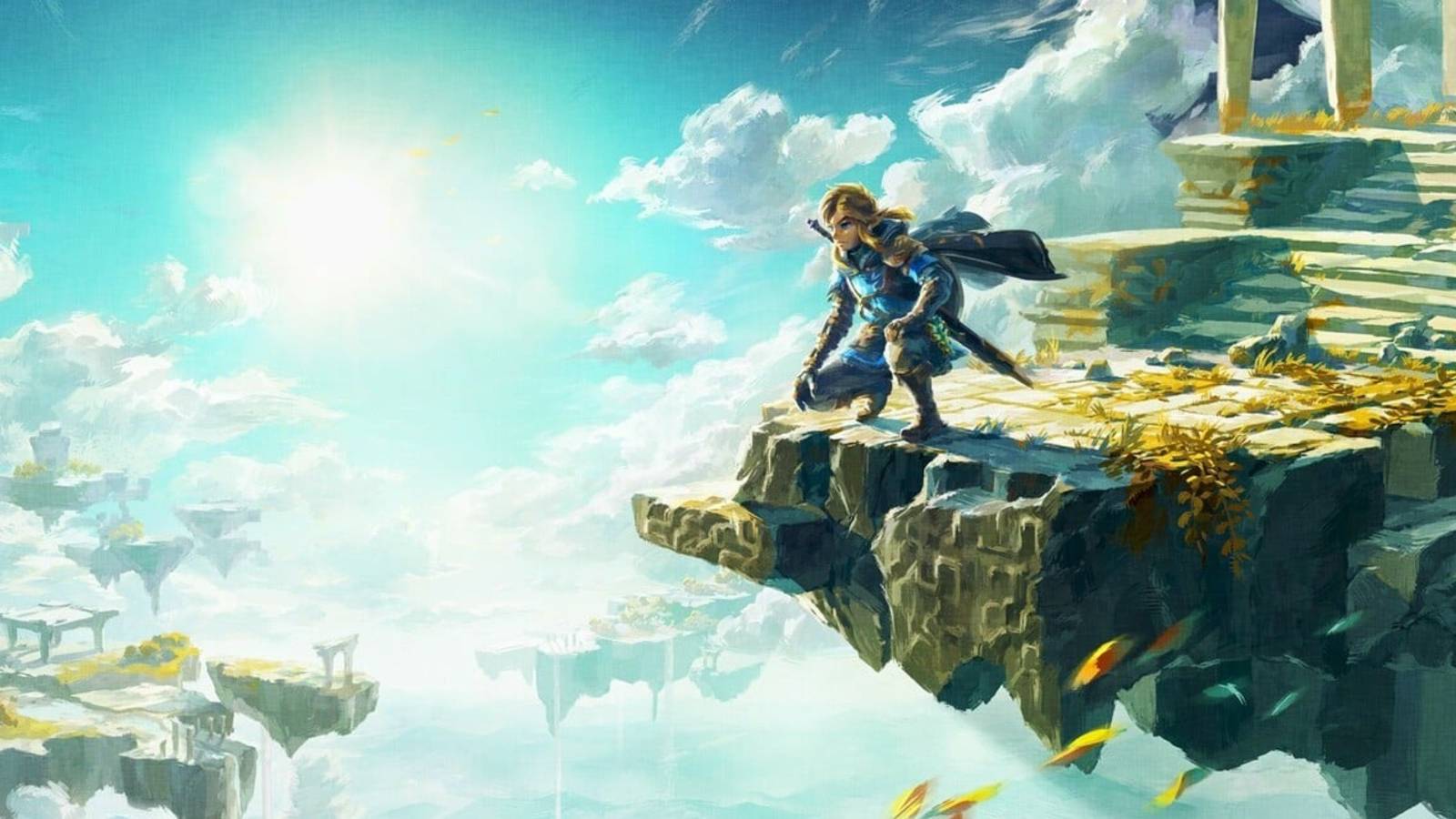 the legend of zelda tears of the kingdom cover art