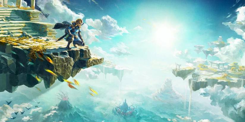 Link in The Legend of Zelda Tears of the Kingdom