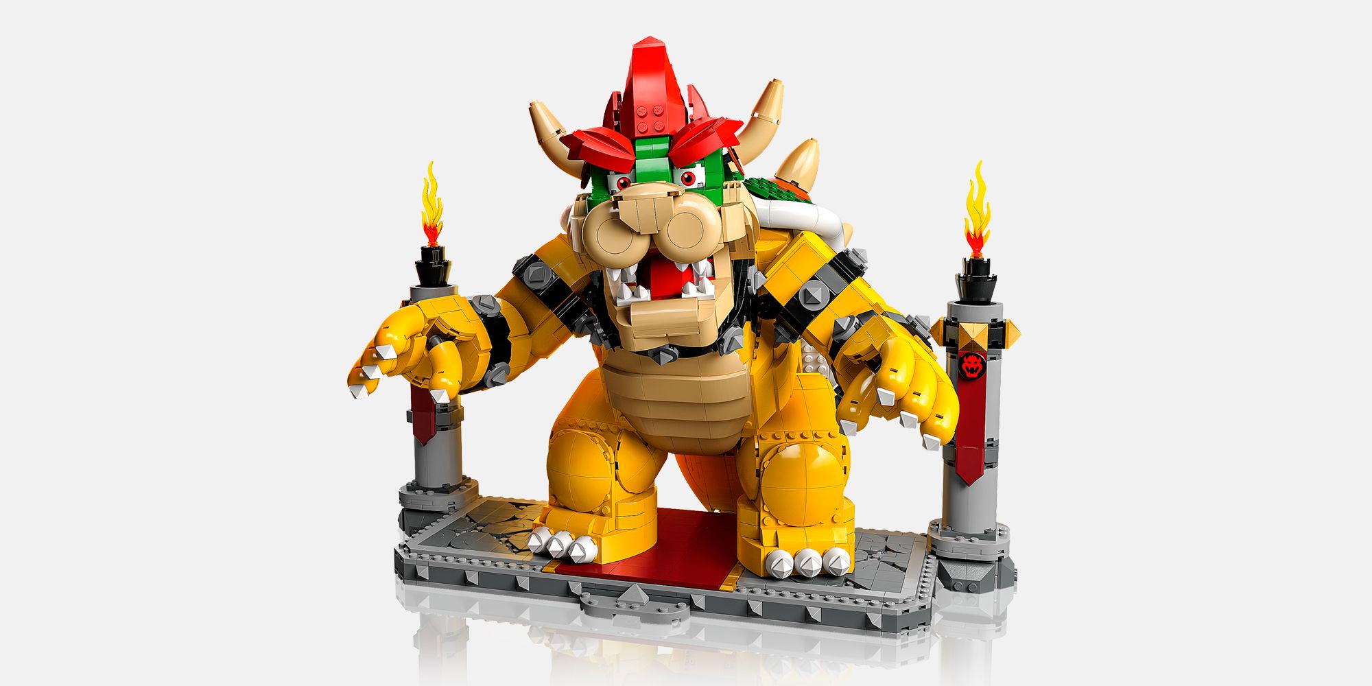 The Mighty Bowser LEGO Set