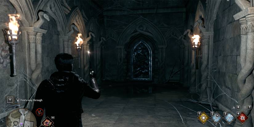 the scriptorium last door in hogwarts legacy