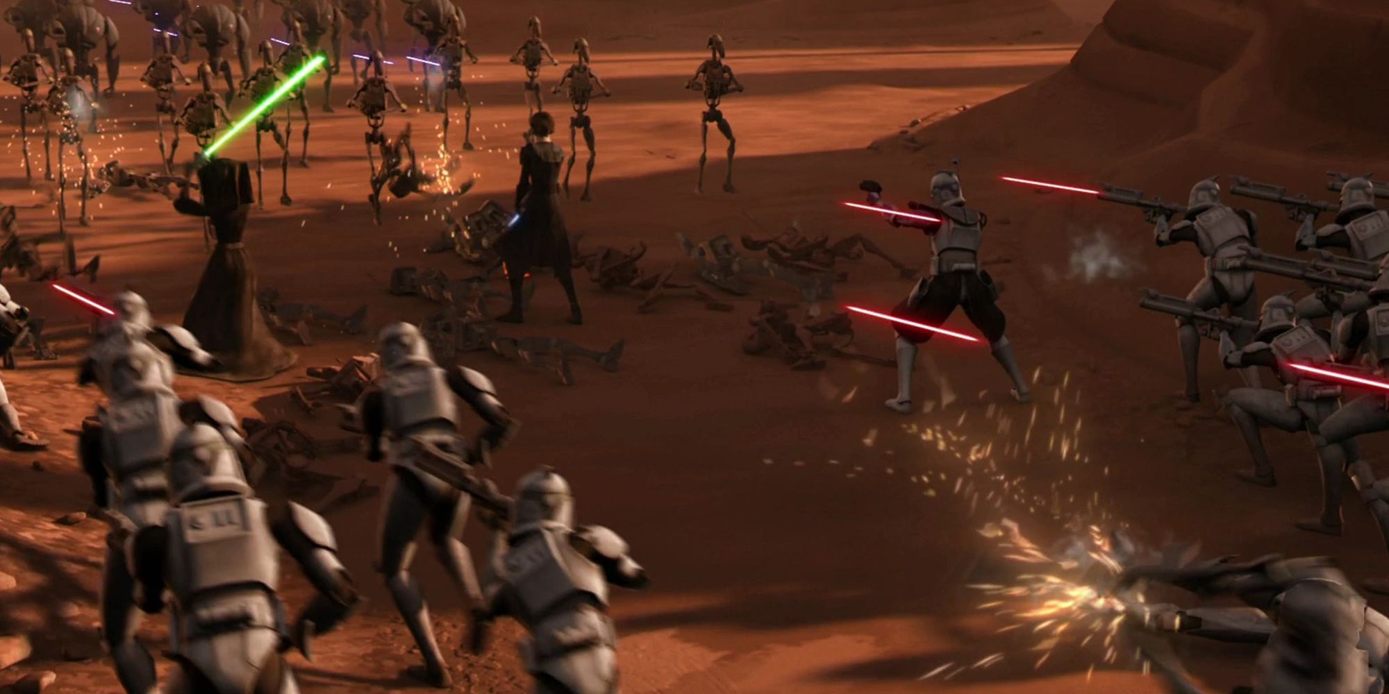 The Second Battle Of Geonosis In Star Wars: The Clone Wars