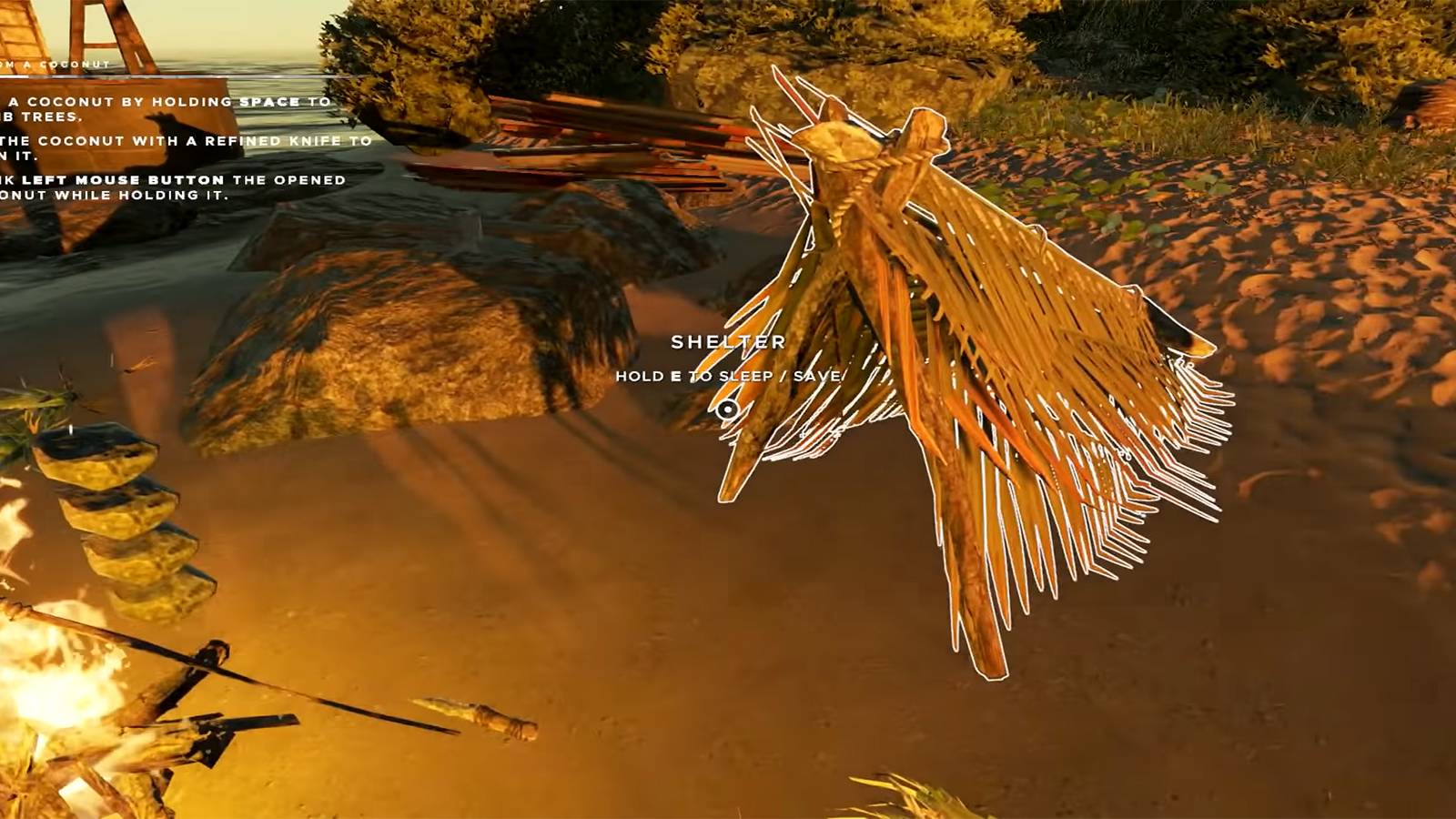 image showing a shelter in stranded deep.