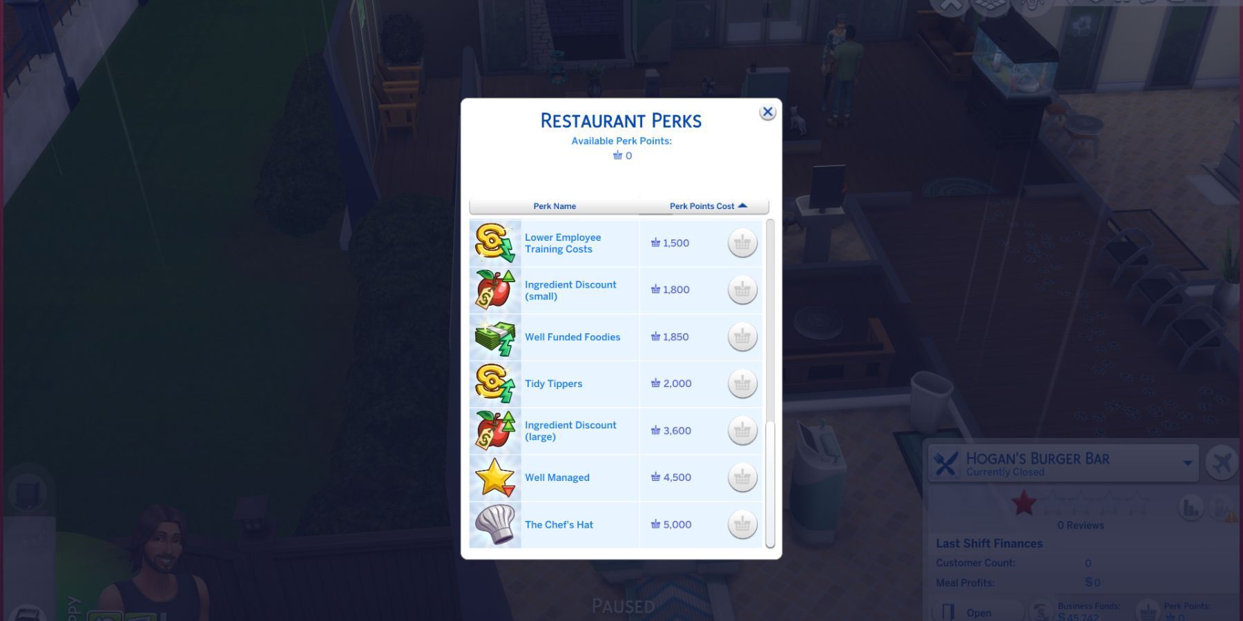 The Sims 4 Dine Out