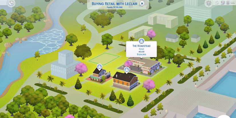 The Sims 4 Buying Retail