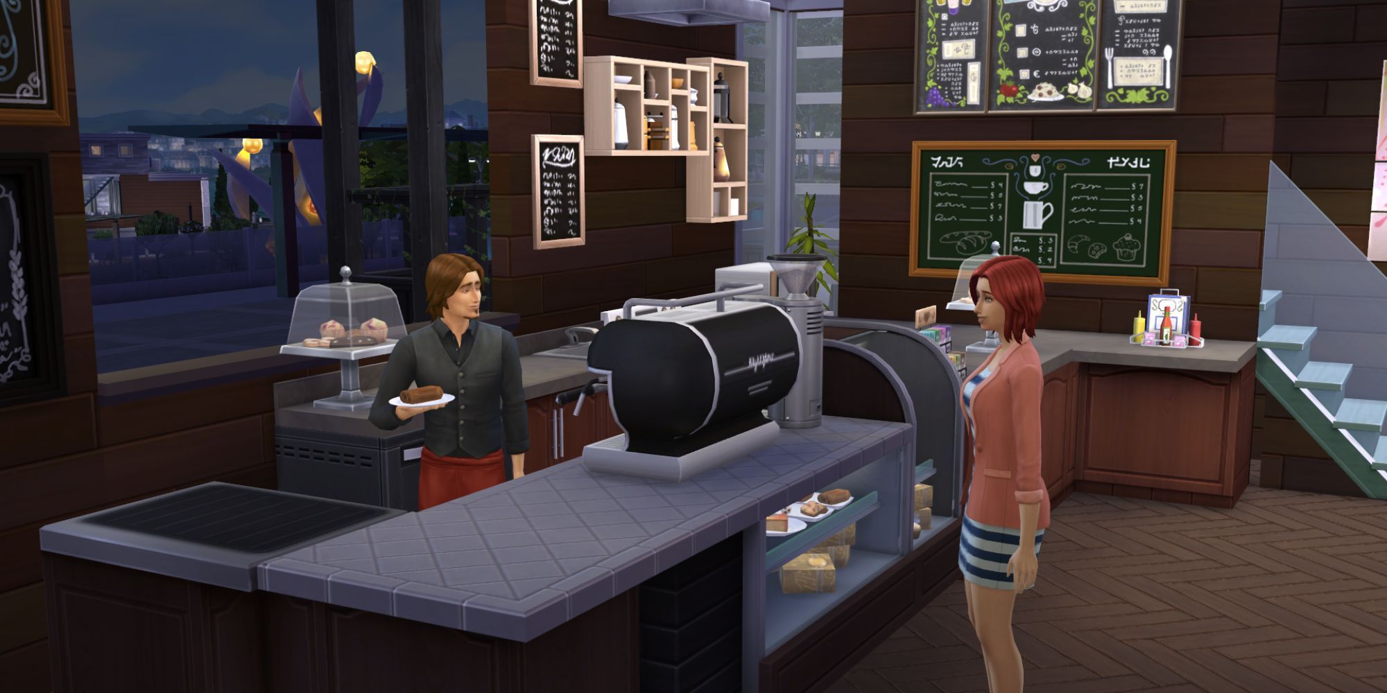 The Sims 4 Cafe