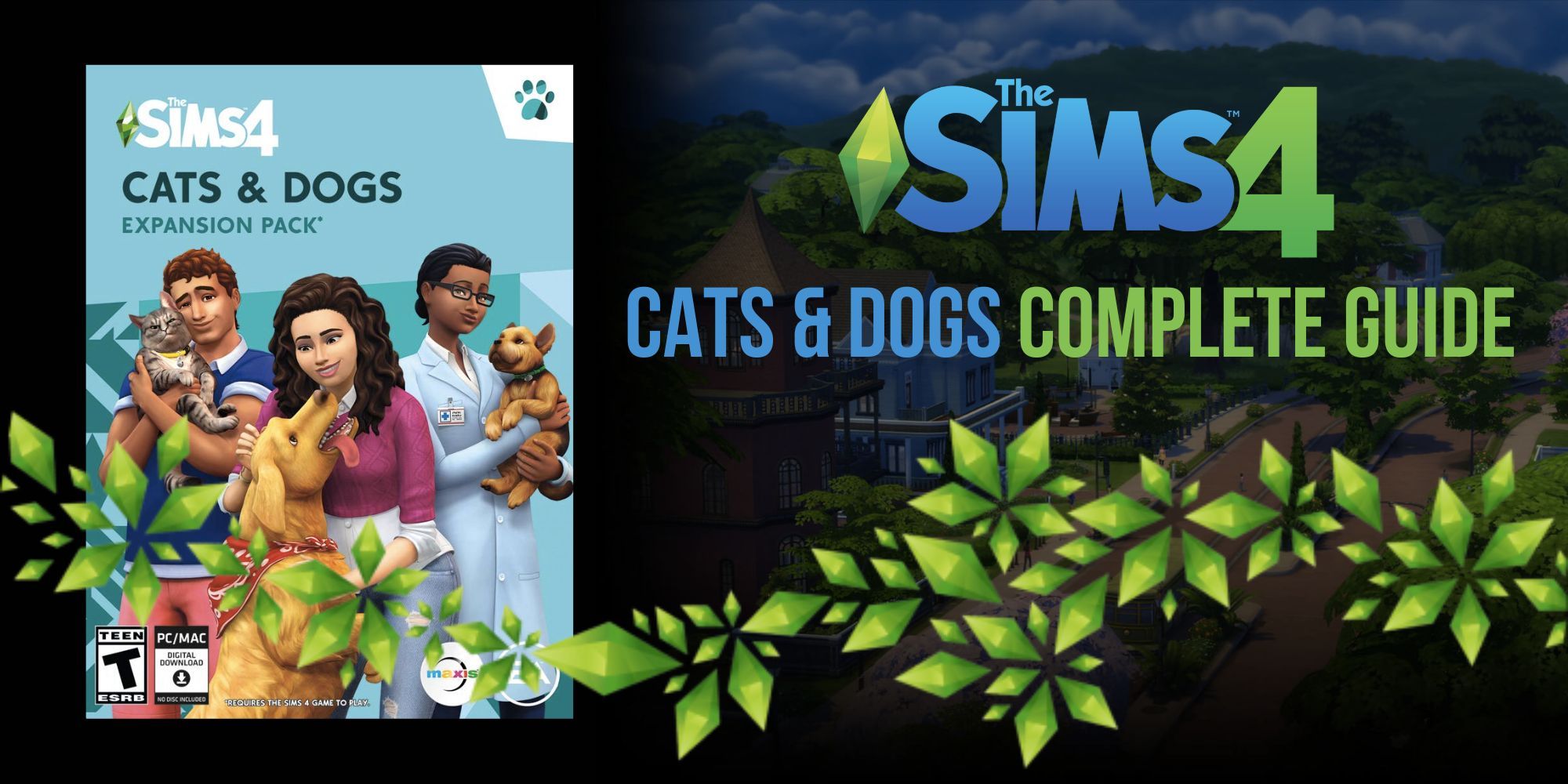 The Sims 4: Cats & Dogs, PC Mac