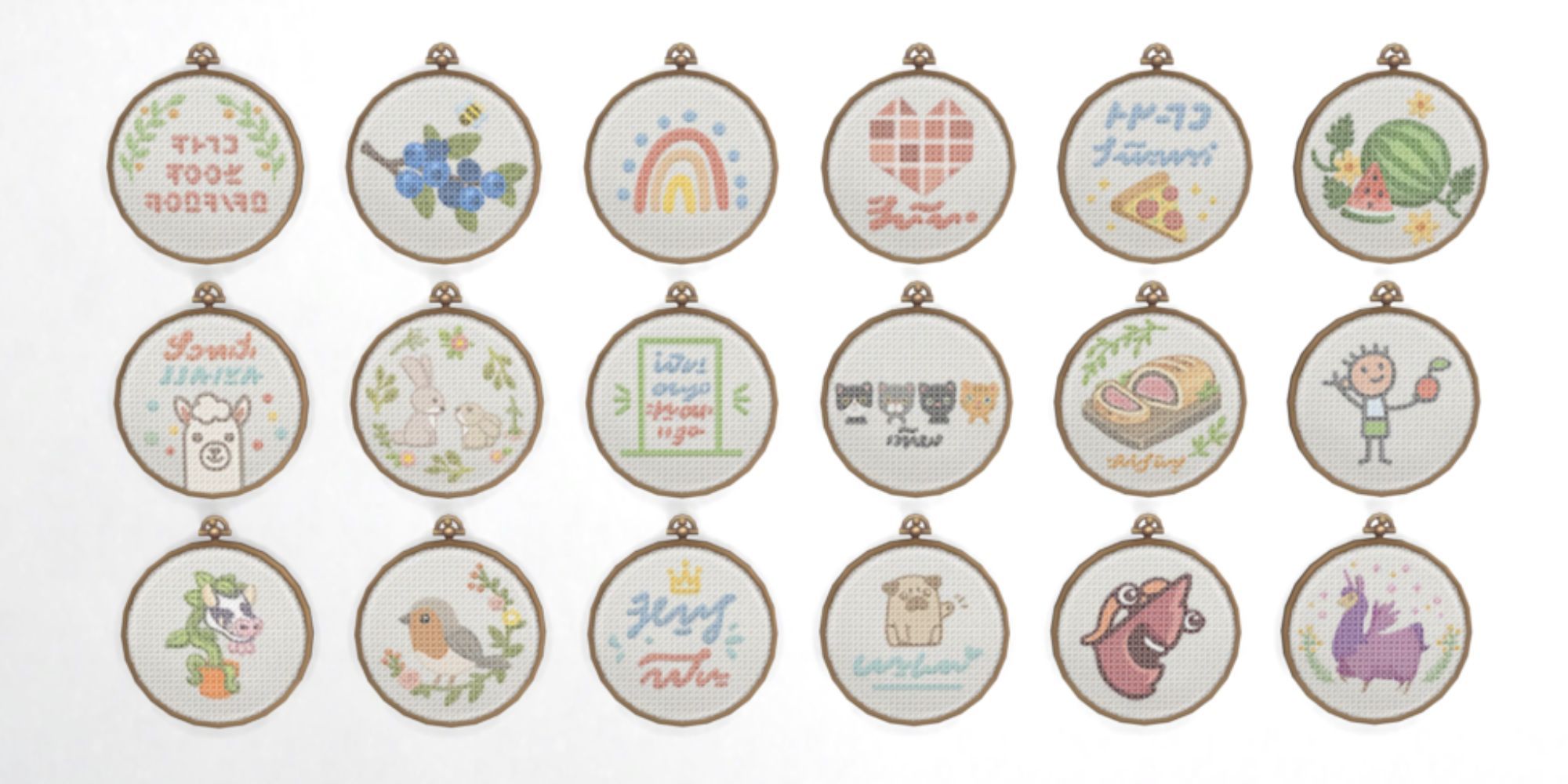 The Sims 4 Cross-Stitching Skill