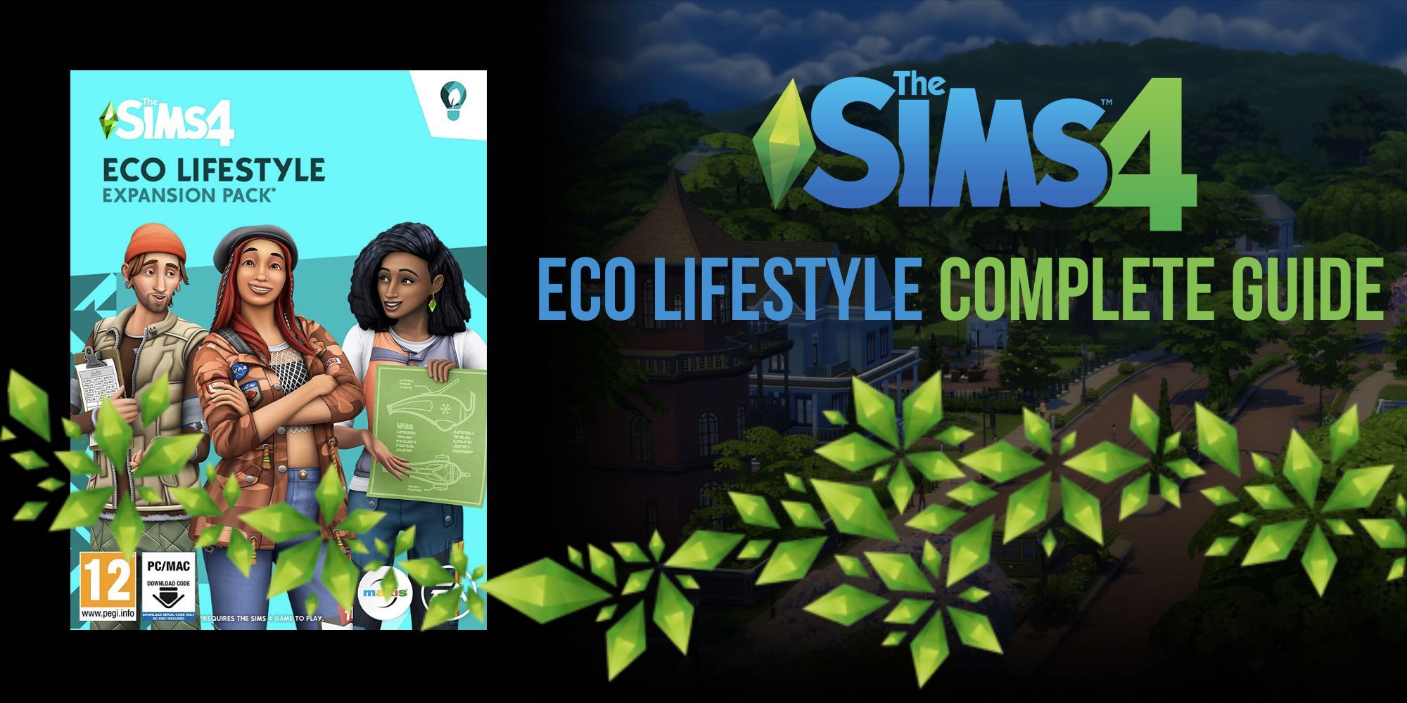 Sims 4 Eco Living Stuff Pack items