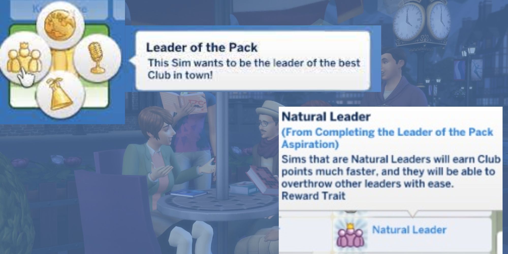 The Sims 4 Leader of the Pack Aspiration