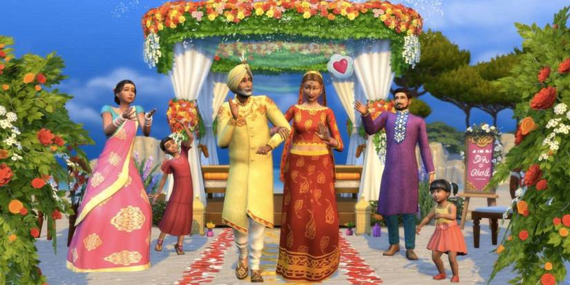 The Sims 4 My Wedding Stories Official Art