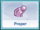 The Sims 4 Proper Trait