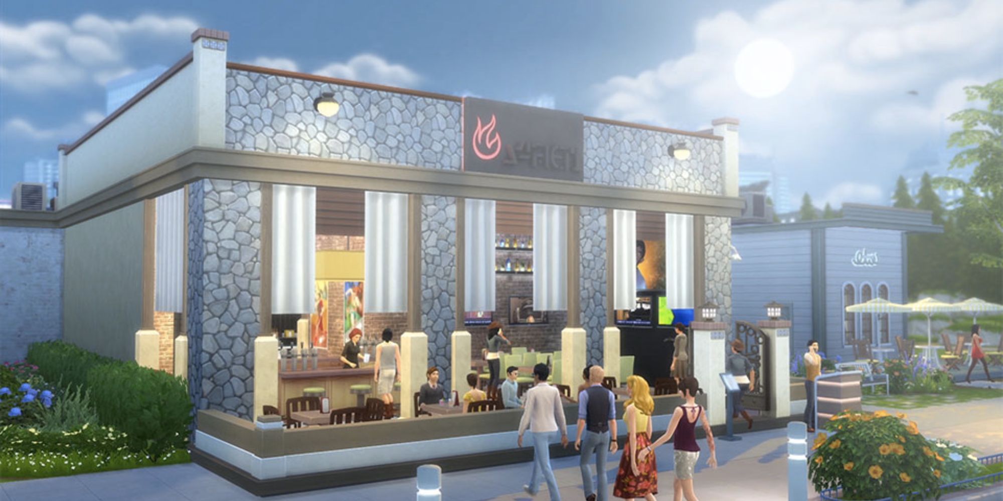 The Sims 4 Restaurant Venue