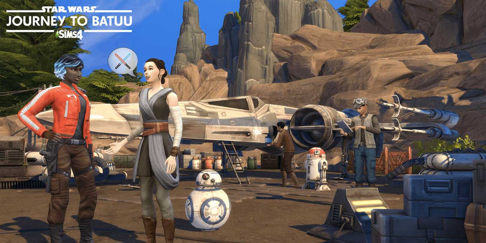 The Sims 4 Star Wars Journey To Batuu