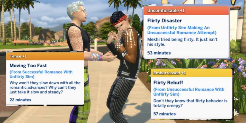 The Sims 4 Unflirty