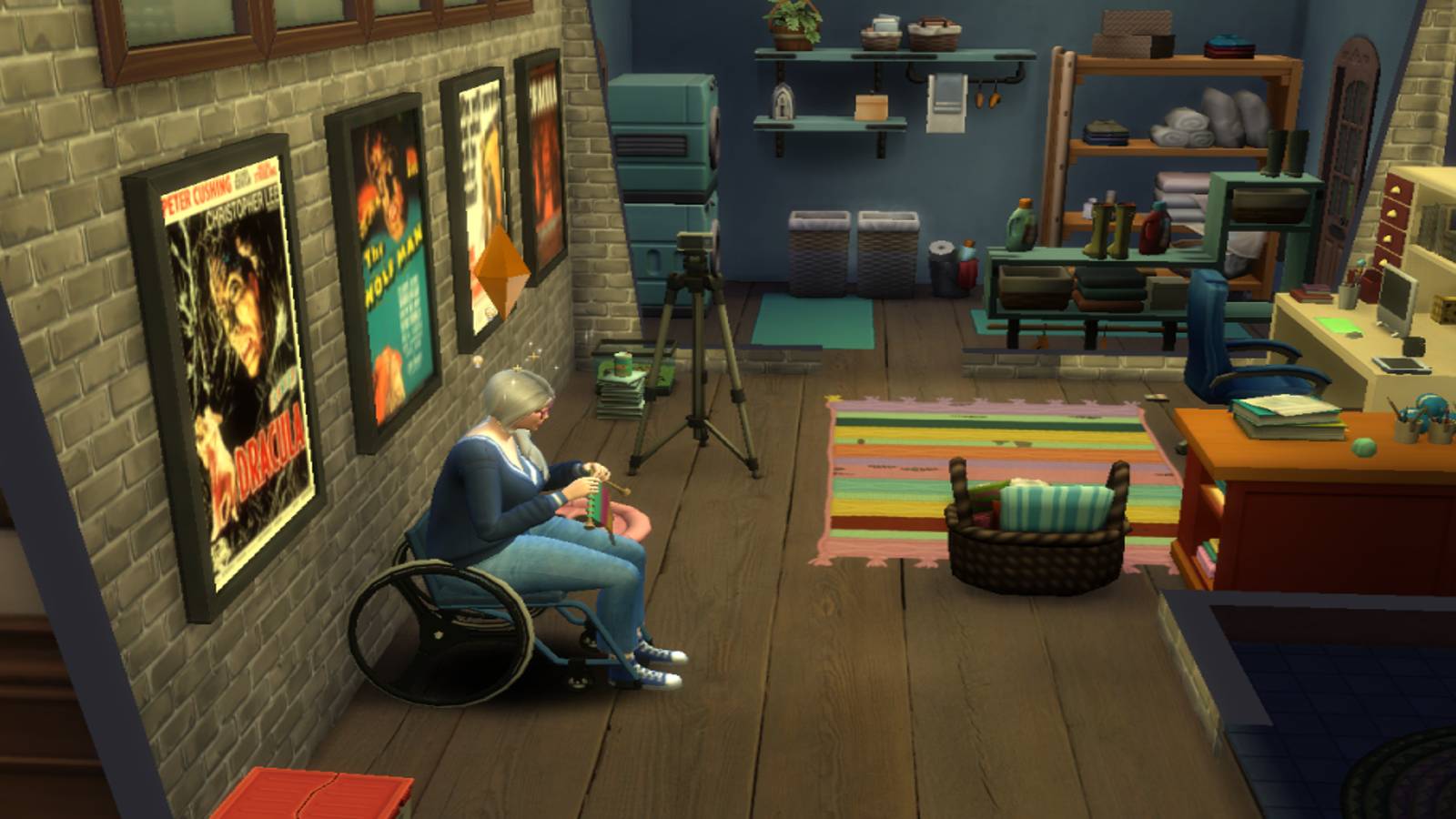 The SIms 4 Wheelchair