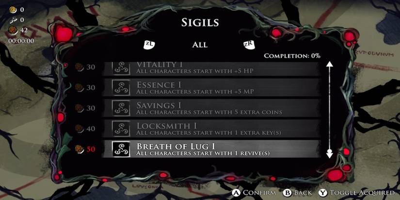 The upgrade menu in Helvetii