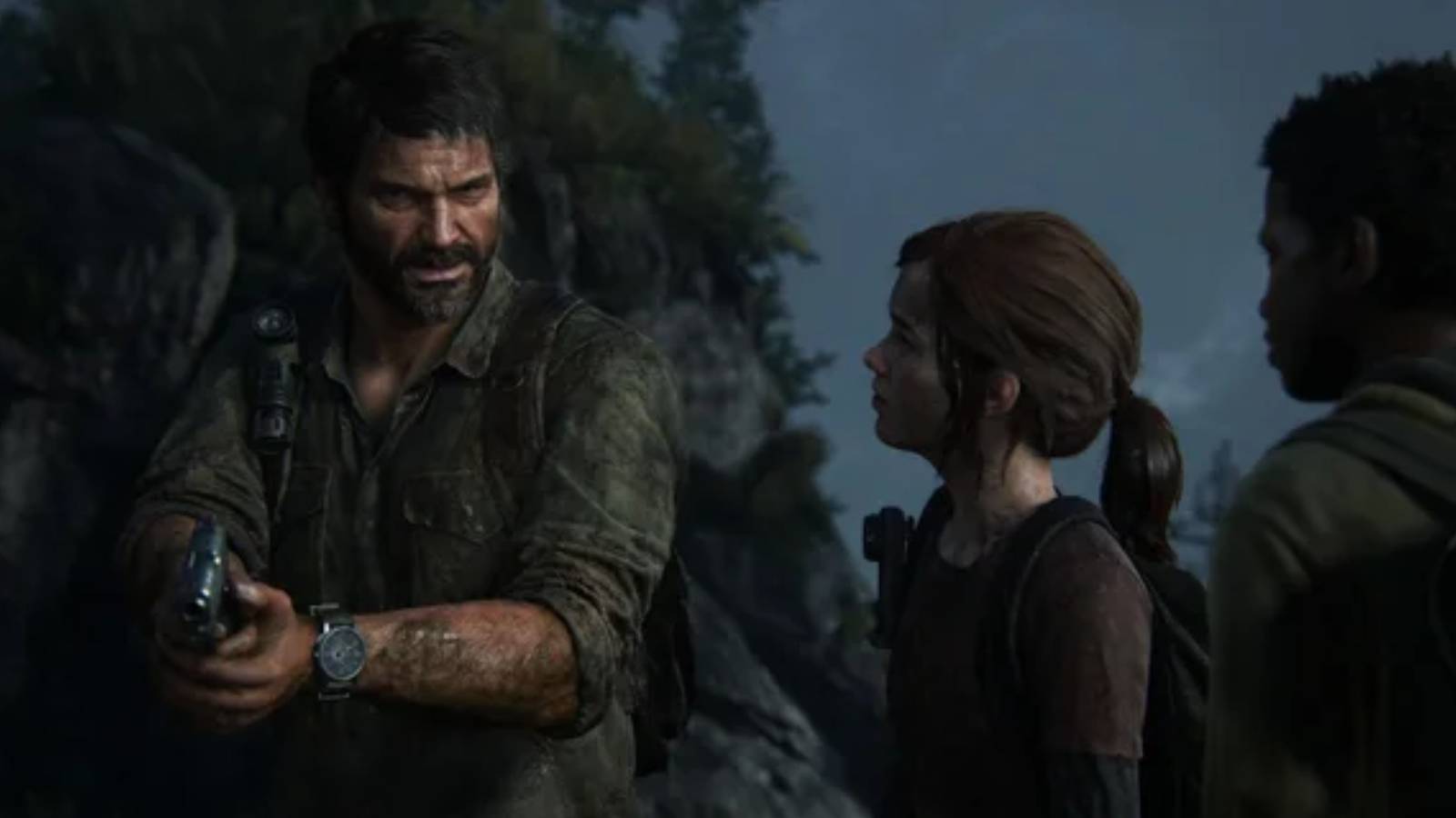 The Last of Us - Joel, Ellie, and Sam
