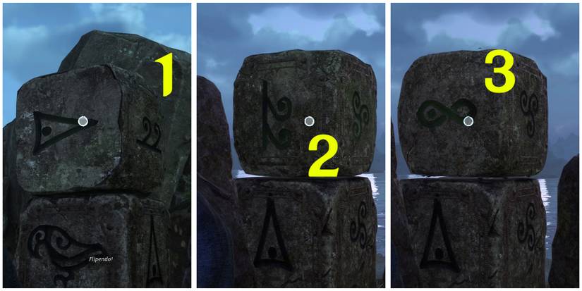 third symbol cubes in manor cape in hogwarts legacy