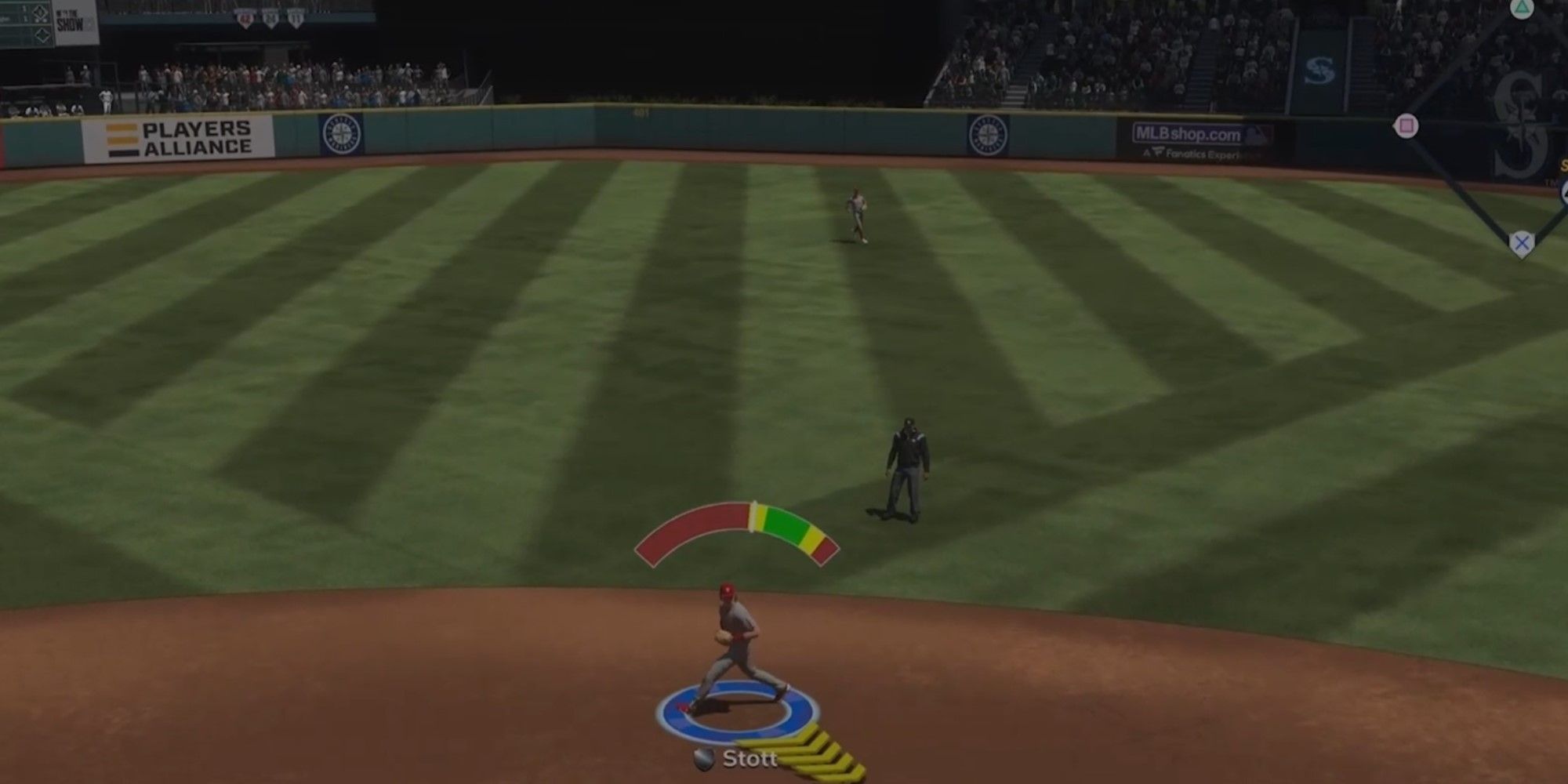 Throwing Meter in MLB The Show 23