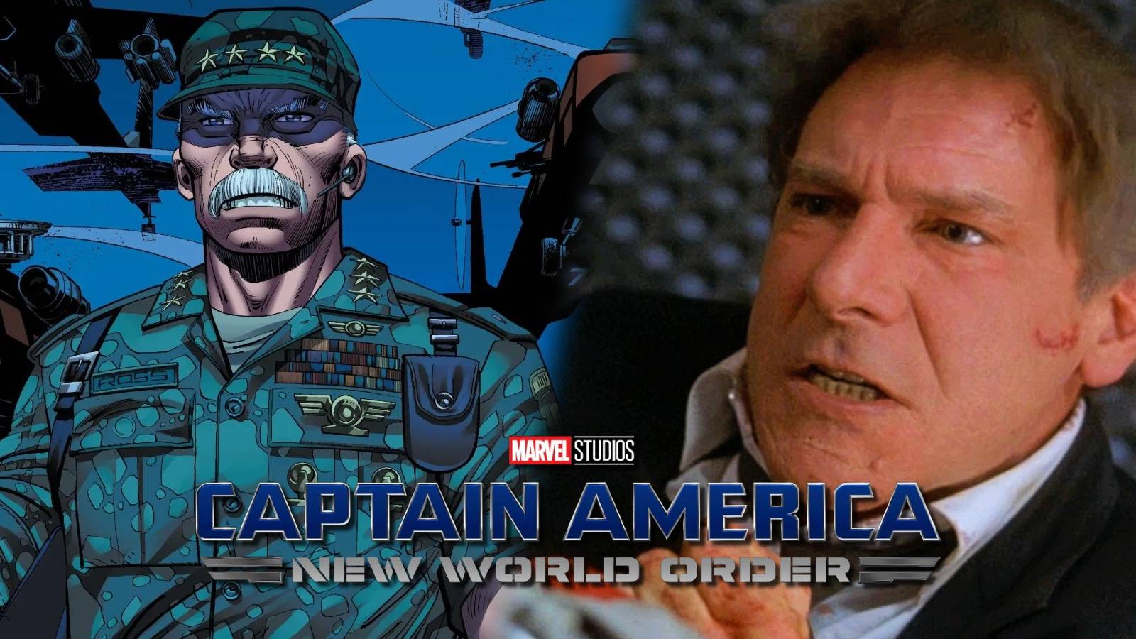 Thunderbolt Ross Harrison Ford Air Force One Captain America New World Order President