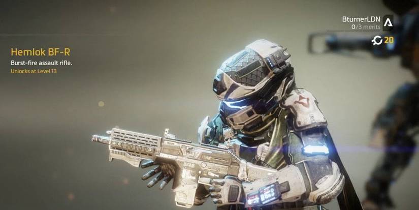 titanfal 2 player unlocking the hemlock 