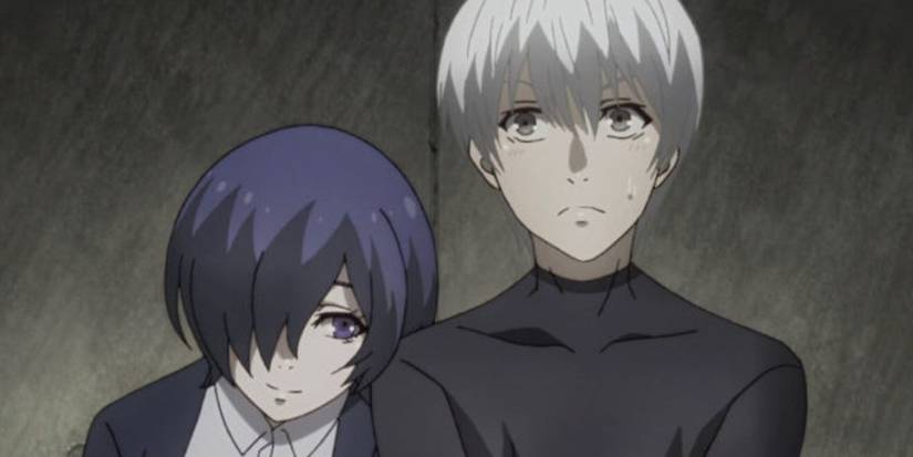 Ken Kaneki & Touka Kirishima in Tokyo Ghoul