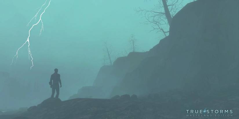 A picture from the Fallout 4 mod True Storms - Wasteland Edition