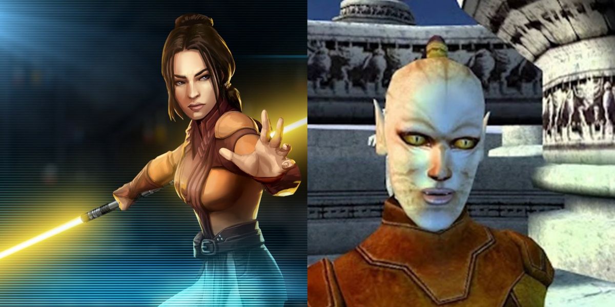 Tsundere Xbox Characters- Bastila and Juhani KOTOR