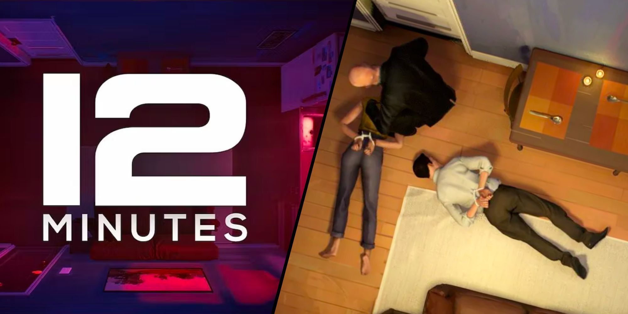 Twelve Minutes Logo and Gameplay