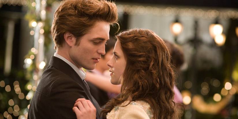 Edward and Bella in Twilight