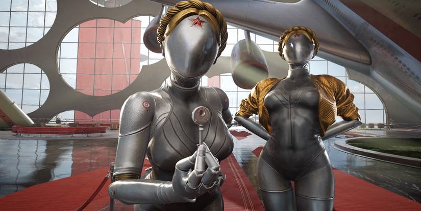 Two robots in Atomic Heart