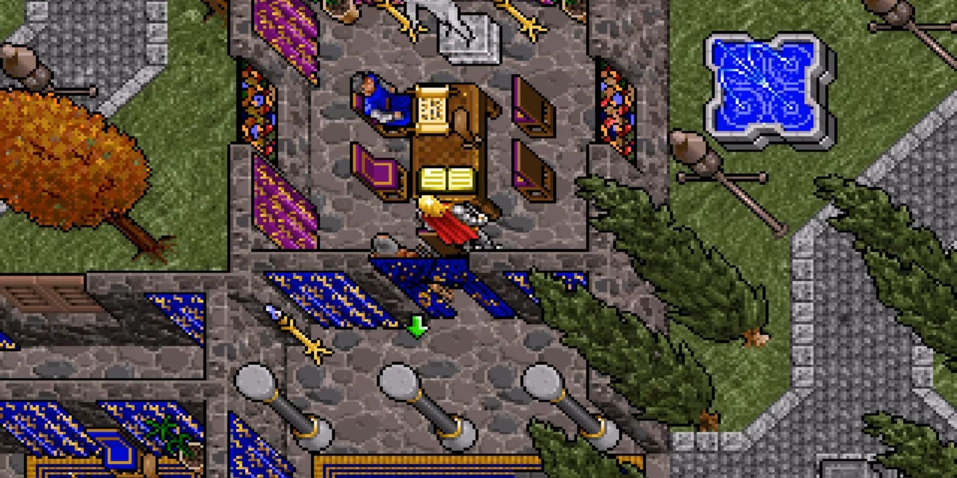 A screenshot from Ultima VII Warriors of Destiny