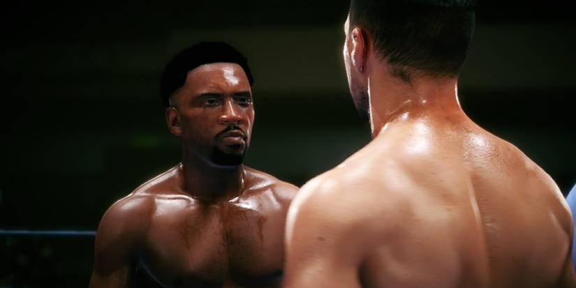 Undisputed staredown with Nigel Benn and Carl Froch 