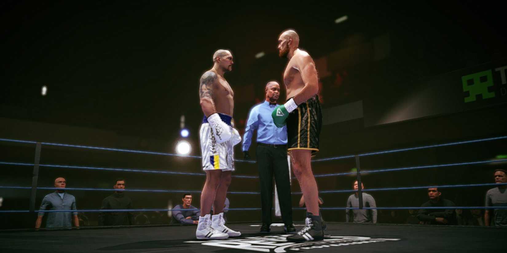 Undisputed Usyk vs Fury staredown