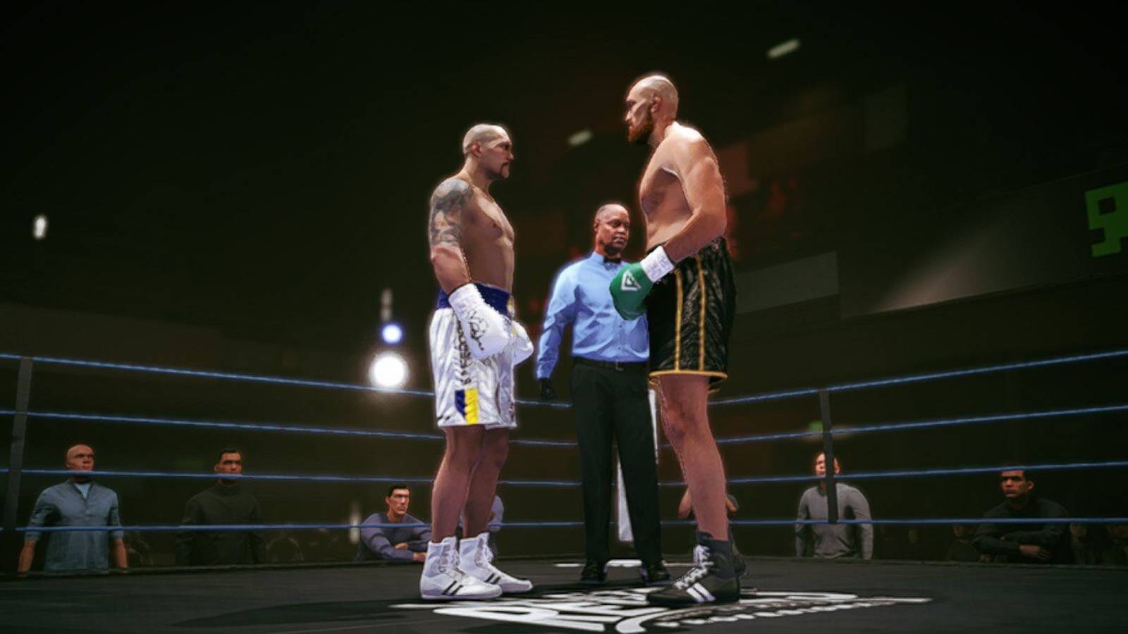 Undisputed Usyk vs Fury staredown