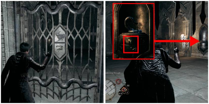 unlocking the second door in hogwarts legacy