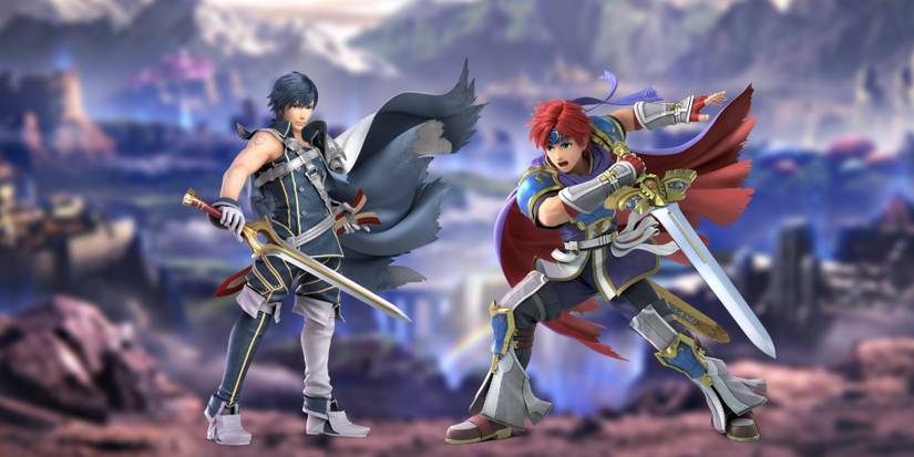 Chrom and Roy in Smash Bros. Ultimate