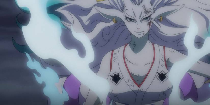 Yamato Fighting Kaido in Her Hybrid Form In One Piece