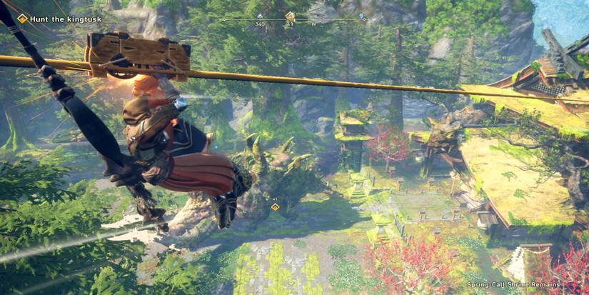 Using the Flying Vine in Wild Hearts