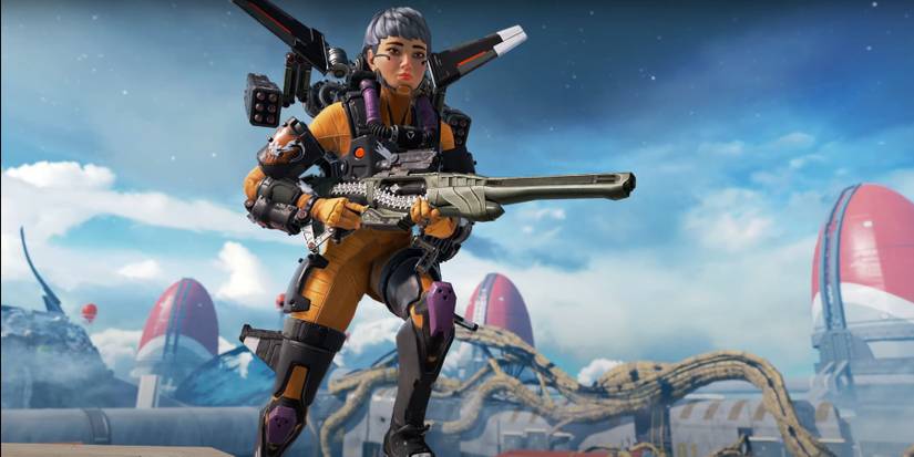 Valkyrie with a weapon