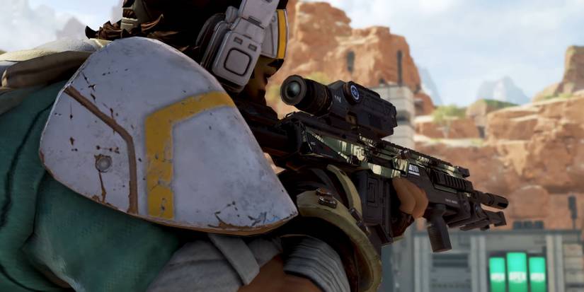 Vantage aiming with a weapon